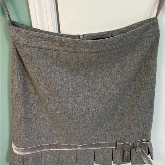 Banana Republic Wool Velvet Skirt 4 - Picture 2 of 6